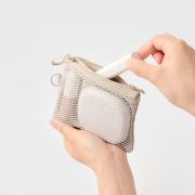 再生聚酯纤维 双拉链包